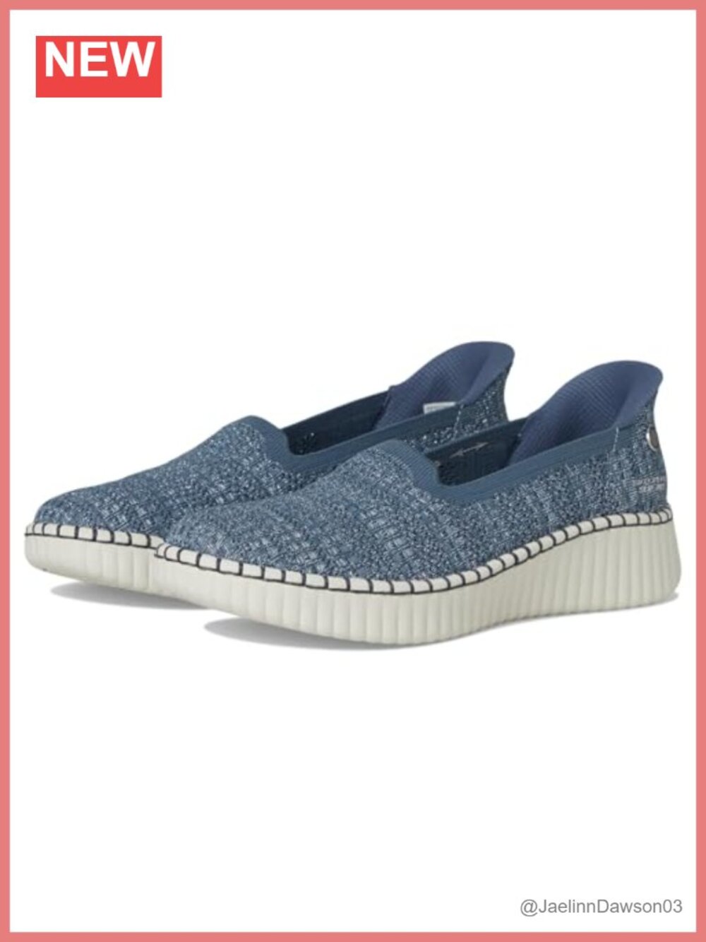 Slip-On Loafers Women Hands-Free Heel Pillow Memory Foam Walk Shoes